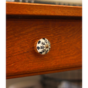 Ver imagem 3 de Puxador Folhagem Vintage Cerâmica Decorativo Luxo Gaveta