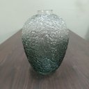 Ver imagem 3 de Vaso Decorativo Enfeite Planta Garrafa Vidro 29x22x22cm Verde