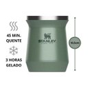 Ver imagem 5 de Cuia Copo Térmico Tereré Chimarrão Stanley Original 236ml Verde