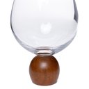 Ver imagem 3 de Jogo 2 Taças para Gin de Cristal e Madeira Acácia 640ml 23108 Mart