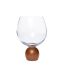 Ver imagem 2 de Jogo 2 Taças para Gin de Cristal e Madeira Acácia 640ml 23108 Mart