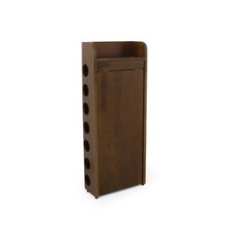 Mesa Retrátil com Adega para Cozinhas - Imbuia - 3