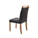 Ver imagem 7 de Kit 6 Cadeiras Decorativas Sala de Jantar Luxo Analice Facto Preto - Mozzelar