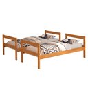 Ver imagem 3 de Beliche Solteiro Veneza Mdf Quarto com 2 Colchão Incluso D20:nature Mdf