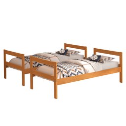 Beliche Solteiro Veneza Mdf Quarto com 2 Colchão Incluso D20:nature Mdf - 3