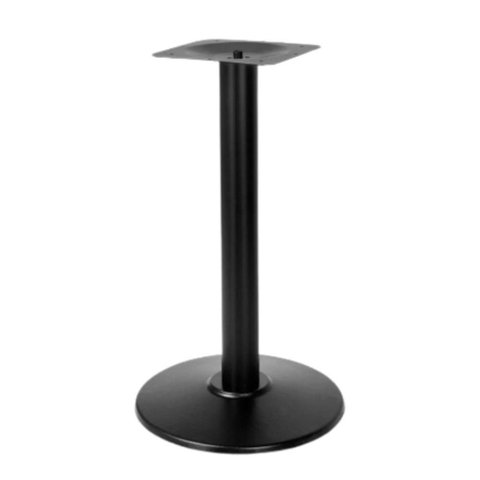 Base de Mesa Redonda 5047 Zeta Rivatti 72 Cm (altura) Ferro Fundido C- Pintura À Pó Preto Base