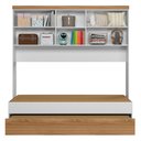 Ver imagem 5 de Bicama e Módulo Infantil Onix Branco/nature - Peternella