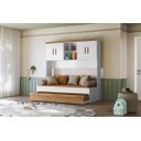 Ver imagem 4 de Bicama e Módulo Infantil Onix Branco/nature - Peternella