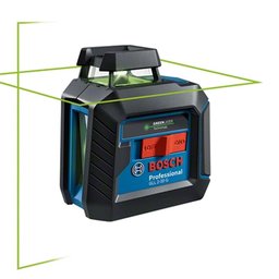 Nível a Laser 2 Linhas Verde 360º 10m Bosch GLL 2-20 G 0601065000-000 - 2