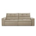 Ver imagem 6 de Sofá Retrátil e Reclinável 3 Lugares 1,90m com Molas Sabrina Suede Bege Madelina Decor