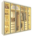 Ver imagem 4 de Guarda Roupa Casal Cumaru 6 Portas Reflecta com LED Yescasa