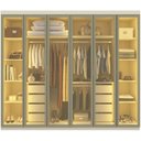 Ver mais imagens de Guarda Roupa Casal Cumaru 6 Portas Reflecta com LED Yescasa