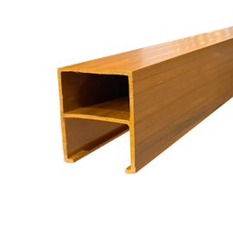 Combo 5 Brises de Teto Wpc Interno + Kit Instalação - 1