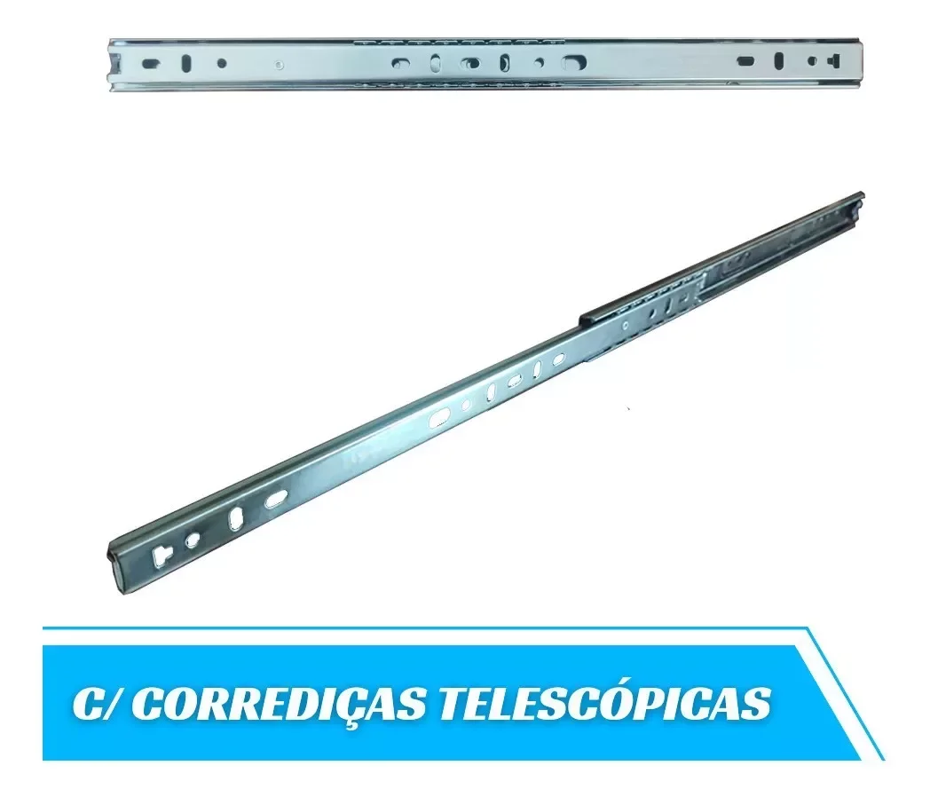 Fruteira com Balcão 3 Cestos com Rodízio - Bella Vercelli 200:Branco - 5