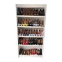 Ver imagem 2 de Sapateira Tipo Estante 100% Mdf Branco - Suprema Móveis