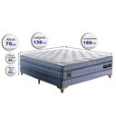 Ver imagem 2 de Cama Box Casal Colchão Euro Pillow + Box 138x188x70 Molas Ensacadas Cama inBox Supreme Confort Gel
