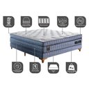 Ver imagem 3 de Cama Box Casal Colchão Euro Pillow + Box 138x188x70 Molas Ensacadas Cama inBox Supreme Confort Gel