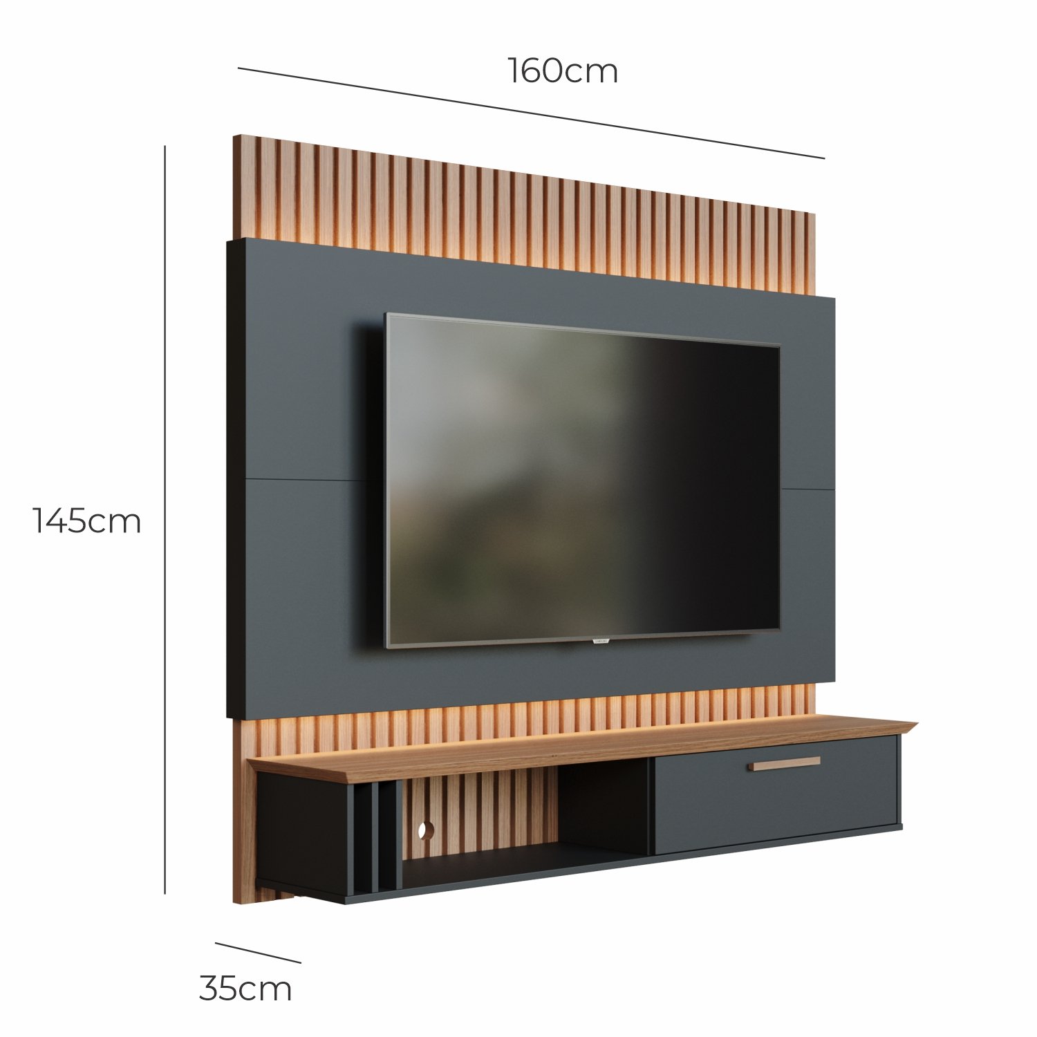 Painel de Tv até 65 Pol. Nali Babus - 3