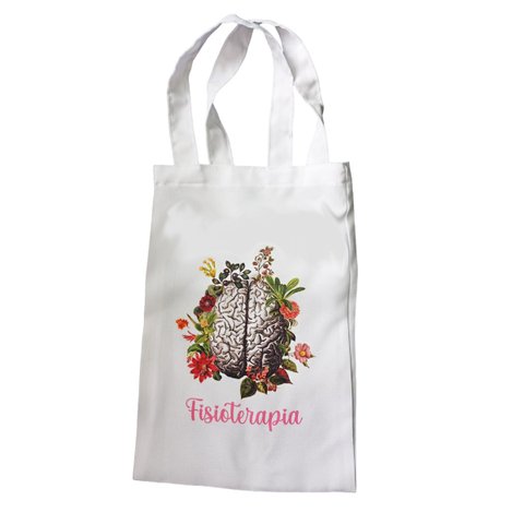 Porta Jaleco Fisioterapia Saúde Bolsinha com Alça