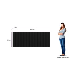 Cabeceira Ripado Modular 4 Caixas Ubatuba Cama Queen Linea Brasil - 7