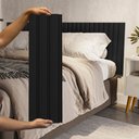 Ver imagem 3 de Cabeceira Ripado Modular 4 Caixas Ubatuba Cama Queen Linea Brasil