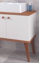 Ver imagem 3 de Conjunto de Banheiro Berton 0,80cm Cinamomo/br