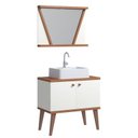 Ver imagem 2 de Conjunto de Banheiro Berton 0,80cm Cinamomo/br