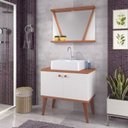 Ver imagem 1 de Conjunto de Banheiro Berton 0,80cm Cinamomo/br