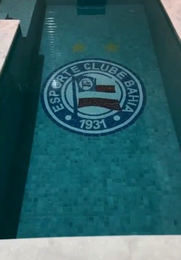 Mosaico Time de Futebol Símbolo do Clube Bahia 120cm - 2