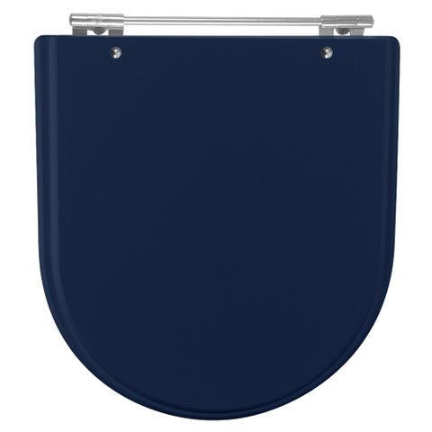 Assento Sanitario Poliester Calypso Azul Navy para Vaso Incepa