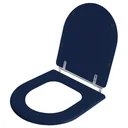 Ver imagem 2 de Assento Sanitario Poliester Calypso Azul Navy para Vaso Incepa