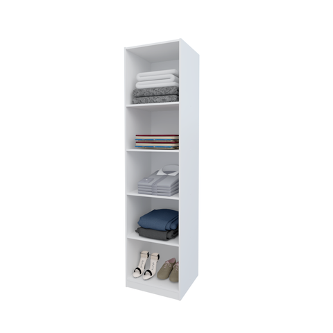 ARMÁRIO PRATELEIRAS 0,5M M111.2021.B (CLOSET, LOJA, CASA) MUNDI MOVEIS