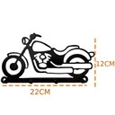 Ver imagem 3 de Cabideiro Porta Chaves 4 Ganchos Moto Classica Corte a Laser