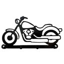 Ver imagem 1 de Cabideiro Porta Chaves 4 Ganchos Moto Classica Corte a Laser