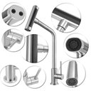 Ver imagem 2 de Torneira Gourmet Cozinha Mesa 4 Jatos Inox 304 Escovado