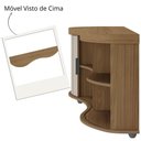 Ver imagem 5 de Rack de Sala para Tv 75 Artely Magnum Carvalho Off White Menta