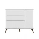 Ver imagem 2 de Cômoda Infantil 3 Gavetas 1 Porta Melinda