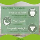 Ver imagem 4 de Vaso Cerâmica Rústica (15) Rocha Vulcânica Burguina