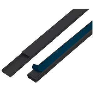 Canaleta 2x1 200cm sem Divisor Dupla Face Romazi