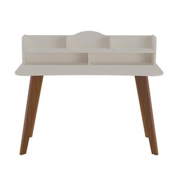 Escrivaninha para Escritório Teemo Off White Cedro - 2