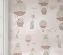 Ver imagem 2 de Papel de parede infantil para quarto de bebê Balão Rosa menina PP46