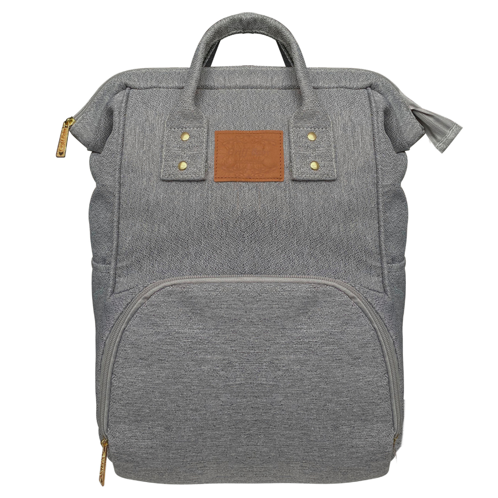 Mochila Maternidade Griff Baby Siena Cinza MadeiraMadeira