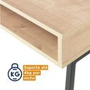 Ver imagem 5 de Escrivaninha Mesa Escritório Industrial Concept CabeCasa MadeiraOriginals