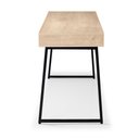 Ver imagem 7 de Escrivaninha Mesa Escritório Concept 120cm Industrial CabeCasa MadeiraOriginals Acácia E Preto