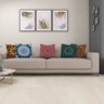 Kit 5 Capa de Almofada 40cm X 40cm Decorativas Estampadas Digital Coloridas Sala Sofá Quarto Mandala - 2