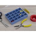 Ver imagem 4 de Caixa Organizadora TRANSPARENTE 20 Divisórias - 10330075