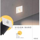 Ver imagem 2 de Balizador Led Opus Nano Vision 2w 3000k Bivolt Ip65 Alumínio