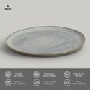 Ver imagem 2 de CONJUNTO C/ 6 PRATOS RASO BIO GREEN GRANITE Ø 29 cm