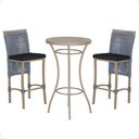 Ver imagem 1 de Mesa Bistro e 2 Banquetas Roma Fendi Corda Náutica 12 Trama Original