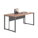 Ver imagem 1 de Mesa para Computador Retangular Solar Mesa de Computador 1.8 Hook MDP 180cm Noce Preto Casah